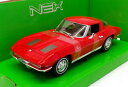 yzzr[ ͌^ fJ[ XP[fJ[V{[welly 12427 scale model car 24073w 1963 chevrolet corvettered