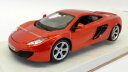 【送料無料】ホビー 模型車 モデルカー スケールモデルカーマクラーレンオレンジburago 124 scale model car 1821074 mclaren 12c volcano orange