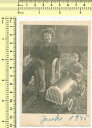 【送料無料】ホビー 模型車 モデルカー ペダルカーボーイモデル1945 pedal car boy driving toy model woman mother child kid old original photo