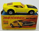 【送料無料】ホビー 模型車 モデルカー ボスムスタングマッチモデルcars boss mustang 44 matchbox model made in 197...
