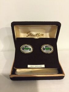 【送料無料】ホビー 模型車 モデルカー キャデラックストラットンカーカフリンクスマッチモデルmatchbo..