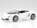 【送料無料】ホビー 模型車 モデルカー ランボルギーニガヤルドダイカストlamborghini gallardo lp 5604 white diecast modelcar 43620 welly 137
