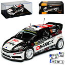 【送料無料】ホビー 模型車 モデルカー フォードフィエスタラリーモンテカルロネットワークモデルカーford fiesta rs tanak winner ral...