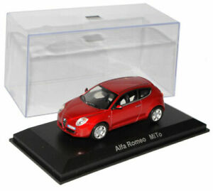 ホビー 模型車 モデルカー アルファロメオメタリックモデルカードアalfa romeo mito metallic red 3 door from 2008 143 norev model car with or o