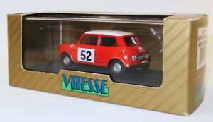 vitesse 143 scale model car l024morris cooper s 52 monte carlo winner 1965スケールモデルカーモーリスクーパー＃モンテカルロ※注意※NYからの配送になりますので2週間前後お時間をいただきます。人気の商品は在庫が無い場合がございます。ご了承くださいませ。サイズの種類の商品は購入時の備考欄にご希望のサイズをご記載ください。　携帯メールでの登録ですと楽天からのメールが届かない場合がございます。
