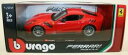 【送料無料】ホビー 模型車 モデルカー スケールモデルカーフェラーリburago 124 scale metal model car 1826021 ferrari f12tdf red