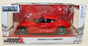 jada 124 scale metal model car 98416 jdm tuners toyota ft1 concept redスケールモデルカーチューナートヨタフィート※注意※NYからの配送になりますので2週間前後お時間をいただきます。人気の商品は在庫が無い場合がございます。ご了承くださいませ。サイズの種類の商品は購入時の備考欄にご希望のサイズをご記載ください。　携帯メールでの登録ですと楽天からのメールが届かない場合がございます。