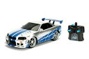 yzzr[ ͌^ fJ[ XJCCuCAfJ[skyline gtr brian model car rc radiocontrolled fast furious 116 jada toys