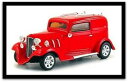 【送料無料】ホビー 模型車 モデルカー フォードアメリカンホットロッドレッドスケールwonderful modelcar ford american hot rod 1932 red scale 143 1