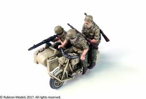 hokushinの【送料無料】ホビー 模型車 モデルカー オートバイサイドカーrubicon modelsgerman motorcycle r75 with sidecar dak 156 axis powers｜アングル3