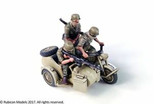 hokushinの【送料無料】ホビー 模型車 モデルカー オートバイサイドカーrubicon modelsgerman motorcycle r75 with sidecar dak 156 axis powers｜アングル2