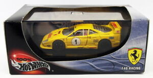 【送料無料】ホビー 模型車 モデルカー ホットホイールスケールモデルカーフェラーリhot wheels 143 scale model car 25710ferrari f40 racingyellow