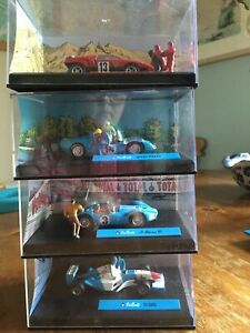 【送料無料】ホビー 模型車 モデルカー モデルミシェルアンプセットケースルマンset of 4 model michel vaillant collectable cars amp; figures cased, le mans? etc