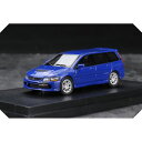 【送料無料】ホビー 模型車 モデルカー ランサーエボワゴンモデルボックスrealwin 164 mitsubishi lancer evo ix wagon blue car model wbase in box