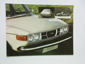 ホビー 模型車 モデルカー モデルディーラーパンフレットカタログページ1975 sabb 99 all models car dealer s brochure catalog 20 pages