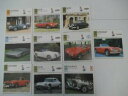 【送料無料】ホビー 模型車 モデルカー スペックシートアトラスカードモデルcar spec sheet photo info atlas card 10 great britain models