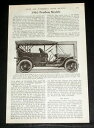 【送料無料】ホビー 模型車 モデルカー モデルツーリングクリーブランド1909 old magazine article, 1910 peerless mode...