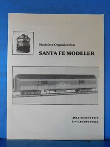 【送料無料】ホビー 模型車 モデルカー モデラー＃インドsanta fe modeler 1978 july august way cars ..