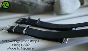 【送料無料】腕時計 ゴムダイバーストラップブラシハードウェアwaterproof rubber diver nato g10 raf watch strap pvd brushed polished hardware