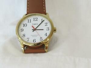 【送料無料】腕時計 メンズタイムスゴールドトーンインディグロイージーリーダーウォッチmens timex gold tone indiglo 40th anniversary edition easy reader watch