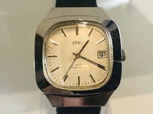 【送料無料】腕時計　ヴィンテージハンドワインディングスペースドイツ1970er etic hau 17jew vintage handaufzug space age germany
