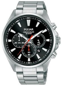 【送料無料】腕時計　パルサーゲンツクロノグラフウォッチpulsar gents chronograph watch pt3a39x1