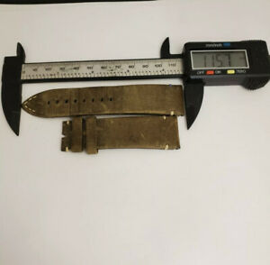 【送料無料】腕時計　ゼニスラグブラウンカーフレザーウォッチストラップzenith 23mm lug brown calf leather watch genuine strap