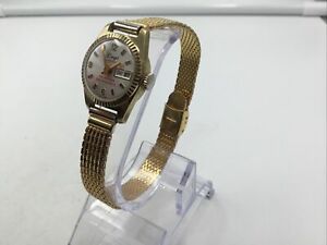 【送料無料】腕時計　モントルヴィンテージリングスメダルカレンダーメカニークフェムmontre vintage lings 21 medals calendar mecanique pour femme