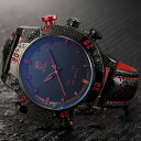 【送料無料】腕時計 シャークメンズデジタルデイデイアラームクォーツレースカーレザースポーツshark mens digital led date day alarm quartz race car leather sport wrist watch