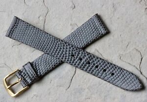 【送料無料】腕時計 グレートカゲヴィンテージフラットウォッチストラップヨーロッパメイドgrey genuine lizard 17mm vintage flat watch strap european made 1960s70s nos 【送料無料】腕時計 グレートカゲヴィンテージフラットウォッチストラップヨーロッパメイドgrey genuine lizard 17mm vintage flat watch strap european made 1960s70s nos