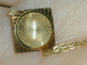 【送料無料】腕時計　ヴィンテージドゥゲナペンダントウォッチゴールドトーンドイツゴールドトーンチェーンワークスvintage dugena pendant watch gold toned germany on gold toned chain works