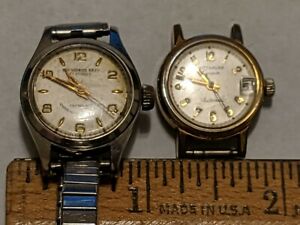 【送料無料】腕時計　ウォッチロットフラッサニトブラザーズメインスプリングウィットナウアージェネベオートマチック2 watch lot frassanito bros ubreakable mainspring amp; wittnauer geneve autom