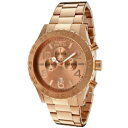 【送料無料】腕時計 インビクタメンズローズゴールドトーンステンレスクロノウォッチinvicta 1271 mens rose gold tone ip stai...