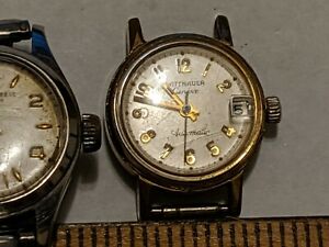 【送料無料】腕時計　ウォッチロットフラッサニトブラザーズメインスプリングウィットナウアージェネベオートマチック2 watch lot frassanito bros ubreakable mainspring amp; wittnauer geneve autom