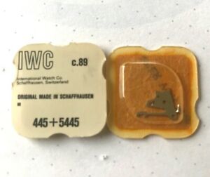 【送料無料】腕時計 スペアパーツムーブメントキャリバーカルムーブメントパーツiwc spare part movement caliber cal 89 movement part 445 5445 nos iwc
