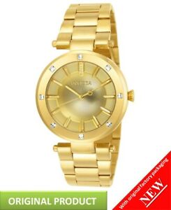 【送料無料】腕時計 インビクタエンジェルスレディースゴールドトーンinvicta angels ladies 23728 gold tone