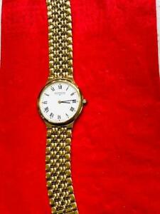【送料無料】腕時計 メンズレディースゴールドブレスレットウルトラシンスリムウィットナウアーmens or ladies gold bracelet ultra thin slim wittnauer wrist watch