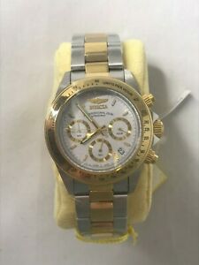 【送料無料】腕時計　インビクタメンズスピードウェイクロノグラフツートーンステンレススチール??invicta mens speedway chronograph 200m two tone stainless steel watch 9212??
