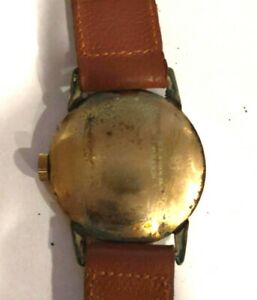 【送料無料】腕時計　アンティークヴィンテージフローラスイスロールゴールドメンズランニングantique vintage flora swiss rolled gold mens wrist watch running w436