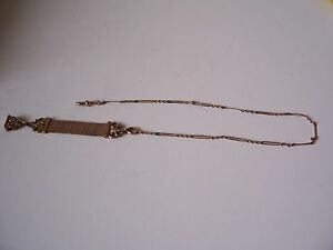 【送料無料】腕時計　フォブアンティークゴールドポケットウォッチチェーン