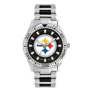 【送料無料】腕時計 ピッツバーグスティーラーズヘビーヒッターロゴウォッチnfl pittsburgh steelers heavy hitter logo watch xwm2577
