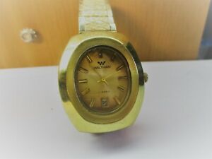 腕時計　メンズヴィンテージウォルサムマニュアルランmens vintage waltham 17 jewel manual wind watch with date 6 runs amp; looks great