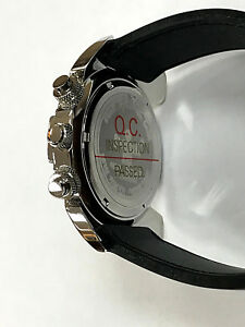 Timex メンズ Southview 41mm 腕時計 - シルバートーンケース ホワイトダイアル グレーレザーストラップ