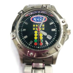 【送料無料】腕時計　コレクターズアイテムシルバーステンレスバッテリーnhra wrist watch collectors item silver stainless steel battery