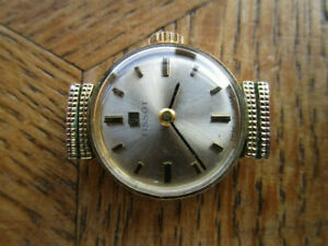 【送料無料】腕時計 ヴィンテージレディースゴールドメッキマニュアルウォッチvintage genuine ladies gold plated tissot manual watch