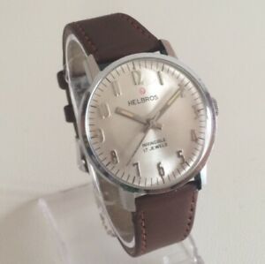 【送料無料】腕時計　オロロギウォッチヴィンテージorologio watch helbros invincible vintage 87b