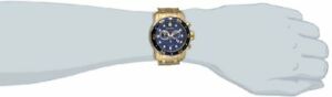 【送料無料】腕時計　インビクタメンズプロダイバークロノグラフゴールドメッキステンレススチールinvicta mens pro diver chronograph 200m gold plated stainless steel watch 0073