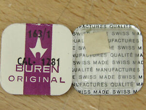 【送料無料】腕時計　buren 1281, 1320 wristwatch parts 127,163,180,243,2558,275,469,471,2535,2576