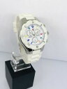 michele tahitian jelly bean white silver silicone watchchipped bezelミケーレタヒチアンゼリービーンホワイトシルバーシリコンウォッチチップベゼル※注意※NYからの配送になりますので2週間前後お時間をいただきます。人気の商品は在庫が無い場合がございます。ご了承くださいませ。サイズの種類の商品は購入時の備考欄にご希望のサイズをご記載ください。　携帯メールでの登録ですと楽天からのメールが届かない場合がございます。