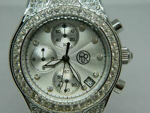 【送料無料】腕時計　ロゴレディースクォーツウォッチguess logo glitz damenuhr quarz w0057l6